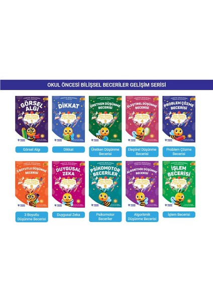 Okul Öncesi Bilişsel Beceriler Gelişim Serisi