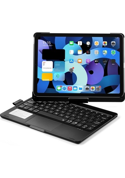Apple Ipad Pro 11 (4. Nesil) ve Ipad Air (5. Nesil) Klavyeli Kılıf 360 Dönebilen Rgb Tuşlu Touchpad