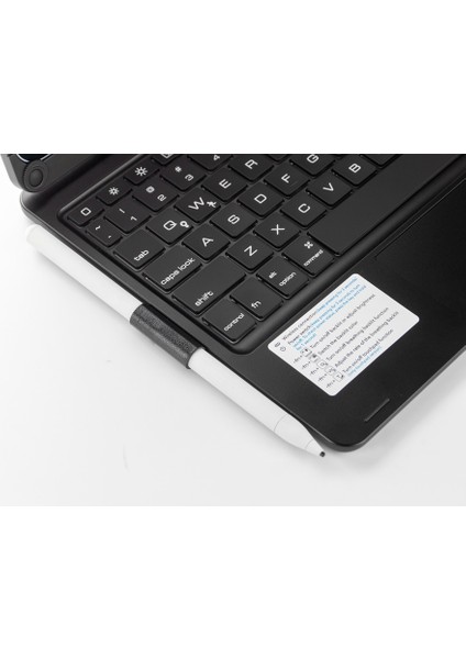 Apple Ipad Pro 11 (4. Nesil) ve Ipad Air (5. Nesil) Klavyeli Kılıf 360 Dönebilen Rgb Tuşlu Touchpad