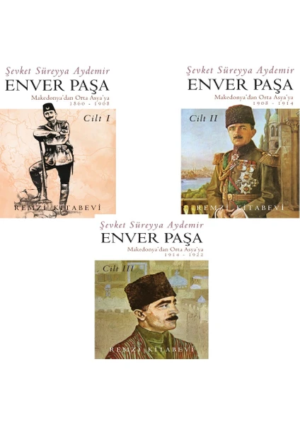 Enver Paşa 3 Kitap - Şevket Süreyya Aydemir