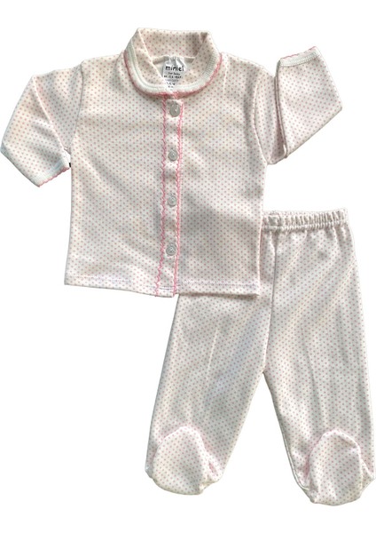 Sevimli Patikli Pijama 2'li Takım