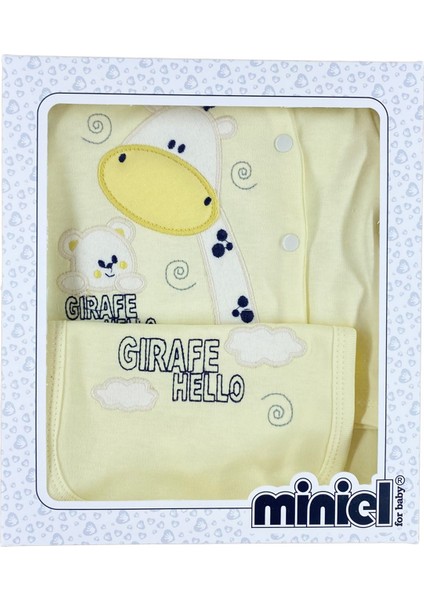 Happy Giraffe Yenidoğan 5'li Zıbın Takımı