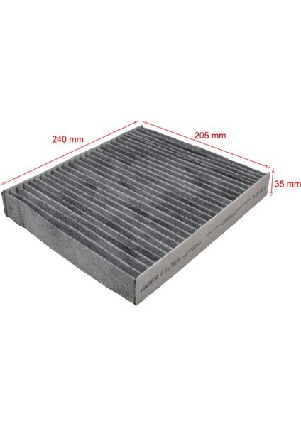 Chevrolet Aveo 2011-2015 Karbonlu Polen Filtresi fiyatları