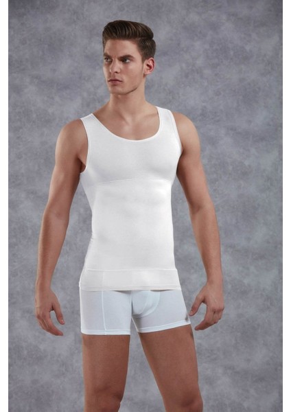 Erkek Pamuk Geniş Yaka Toparlayıcı Korse Atlet 5950 fırsatları