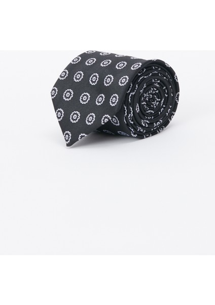 ALTINYILDIZ CLASSICS Erkek Lacivert-kırmızı Desenli Klasik Kravat