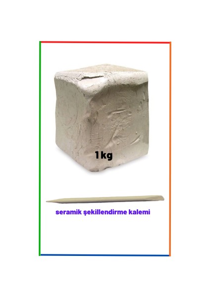 Seramik Hamuru, Kil Çamuru, Oyun Hamuru, Seramik Şekillendirme Kalemi