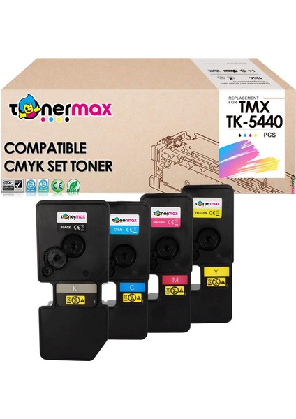 Kyocera TK-5440 Muadil Toner Takım / Kyocera Ecosys PA2100 / MA2100