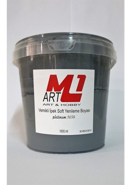 Vernikli Ipek Soft Yenime Boyası 1000.ML-MOBILYA,FAYAS,MERMER,SERAMIK,CAM,BEYAZ Eşya Tüm Yüzeyler