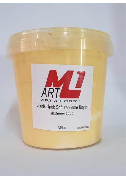 Vernikli Ipek Soft Yenime Boyası 1000.ML-MOBILYA,FAYAS,MERMER,SERAMIK,CAM,BEYAZ Eşya Tüm Yüzeyler