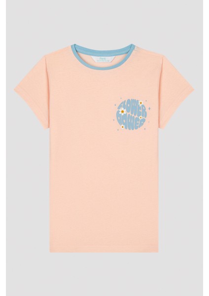Kız Çocuk Flower Power 2li Pijama Takımı