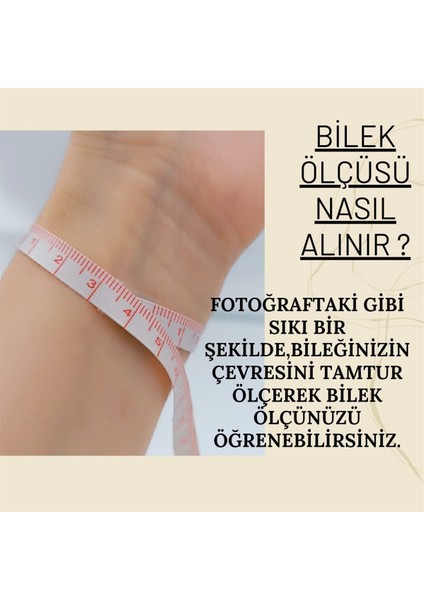 Çelik Gold Burgu Bileklik 17 cm