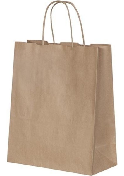 Çanta 25X12X31 ( 100 Adet ) ( Kağıt Poşet Çanta )