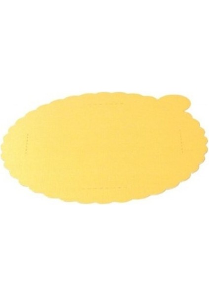18 cm Çapında Kalın Gold Mendil Pasta Altlığı 25 Adet