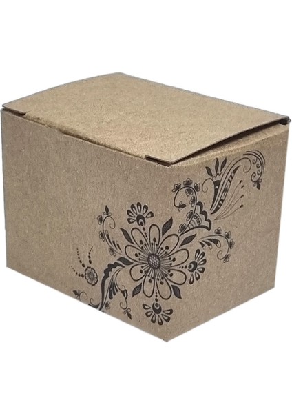 Kraft Mini Hediye Kutusu 5,5X4X4 cm