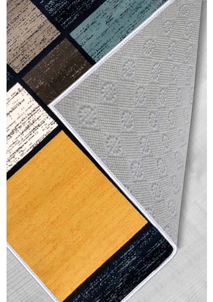 Dijital Baskı Yıkanabilir Kaymaz Taban Salon Halısı RVG0572 modelleri