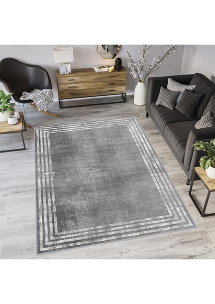 Dijital Baskı Yıkanabilir Kaymaz Taban Salon Halısı RVG0578