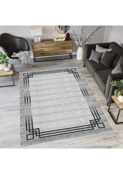 Dijital Baskı Yıkanabilir Kaymaz Taban Salon Halısı RVG0581-SD793