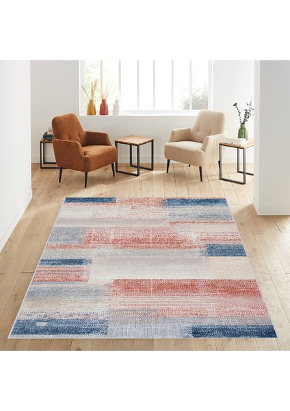 Dijital Baskı Yıkanabilir Kaymaz Taban Salon Halısı RVG0591