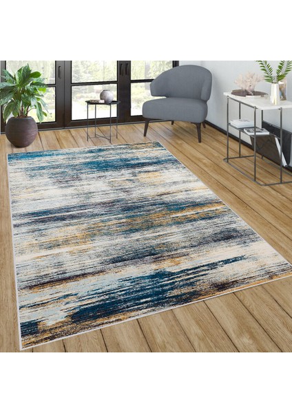 Dijital Baskı Yıkanabilir Kaymaz Taban Salon Halısı RVG0596
