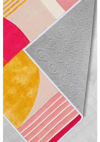 Dijital Baskı Yıkanabilir Kaymaz Taban Salon Halısı RVG0608 modelleri