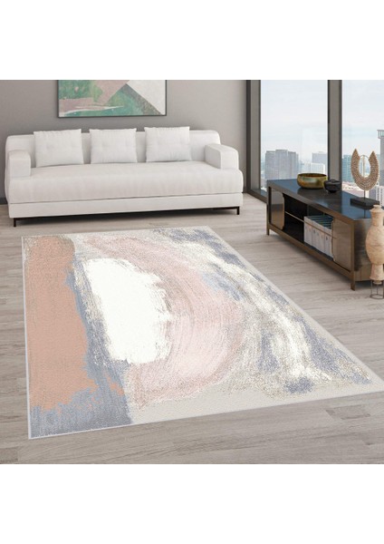 Dijital Baskı Yıkanabilir Kaymaz Taban Salon Halısı RVG0609