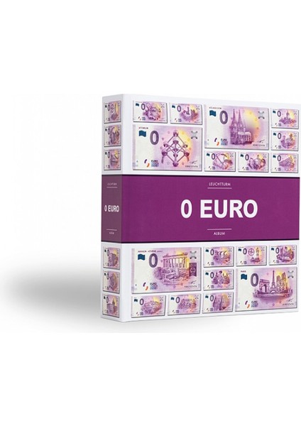 Sıfır Euro Kağıt Para Klasörü