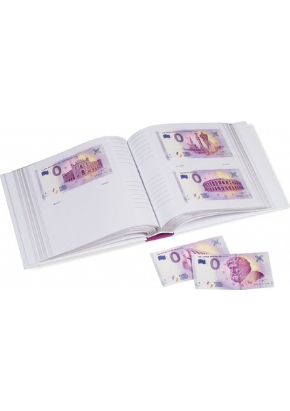 Sıfır Euro Kağıt Para Klasörü