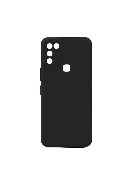 Infinix Hot 10 Play Kılıf Mat Soft Lüks Silikon Kapak