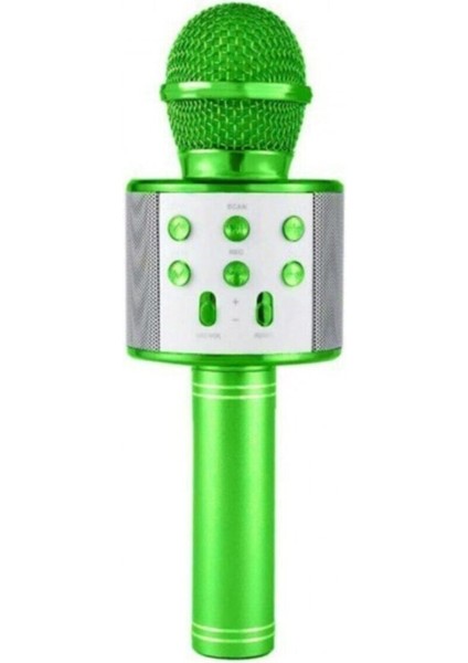 Karaoke Micro Sd USB Bluetooth Mikrofon Ktv WS-858