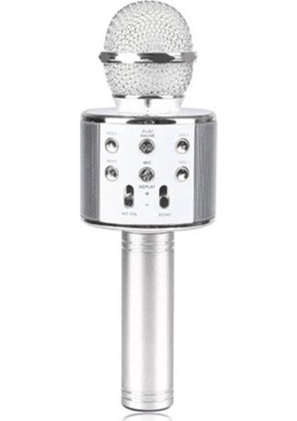 Sihirli Karaoke Mikrofon Bluetooth Hoparlör