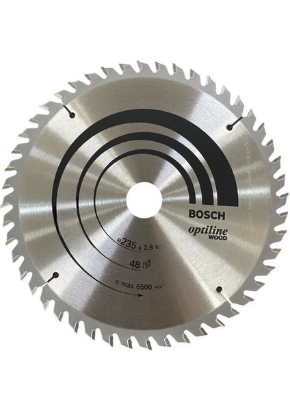 Bosch Optiline Wood 235X2,8X30/25 mm 48 Diş Testere