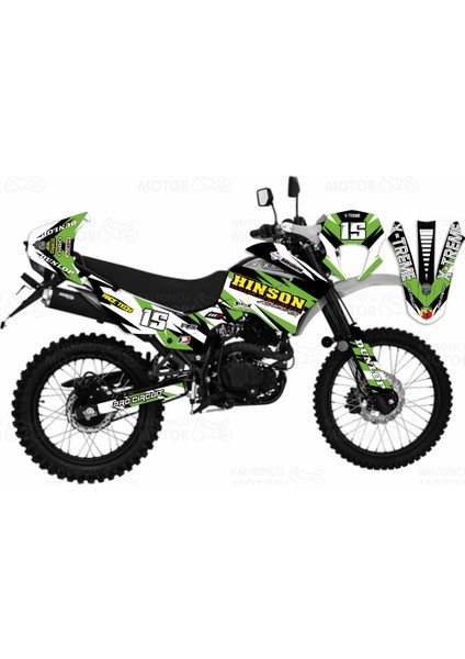 Mondial X-Treme Max 150 Hinson Design Sticker Set