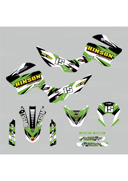 Mondial X-Treme Max 150 Hinson Design Sticker Set fiyatları