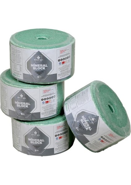 S Plus Mineral Block 3kg Vitamin Mineral Yalama Taşı