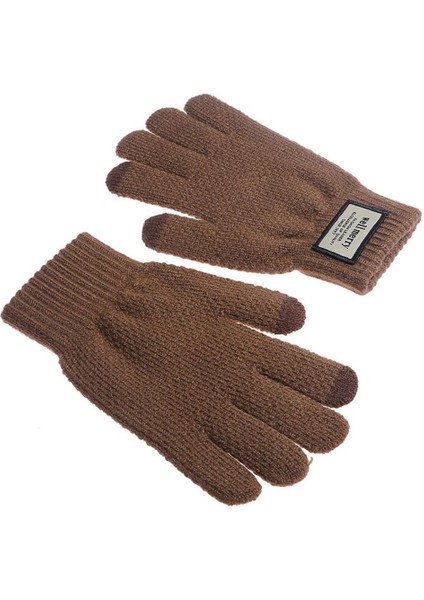 Outdoor Kayak Yürüyüş Termal Rüzgar Geçirmez Kaşmir Yün Kışlık Eldiven fiyatları