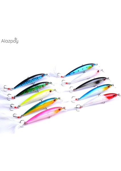 Sert Tüylü 9cm/8gr Minnow Rapala Suni Yem