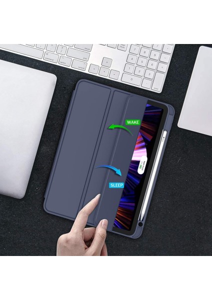 Apple iPad Pro 12.9 4. Nesil 3. Nesil Kılıf Pen Charge Kalem Bölmeli A1876 A2014 A1895 A1983 A2229 A2069 A2232 A2233 indirimleri