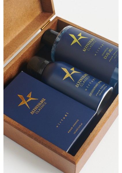 ALTINYILDIZ CLASSICS EDP Parfüm-Deodorant-Duş Jeli Aksesuar Set Erkek Parfüm