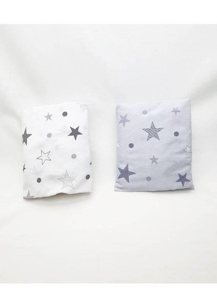 Lastikli Fitted Bebek Çarşafı 2'li Paket