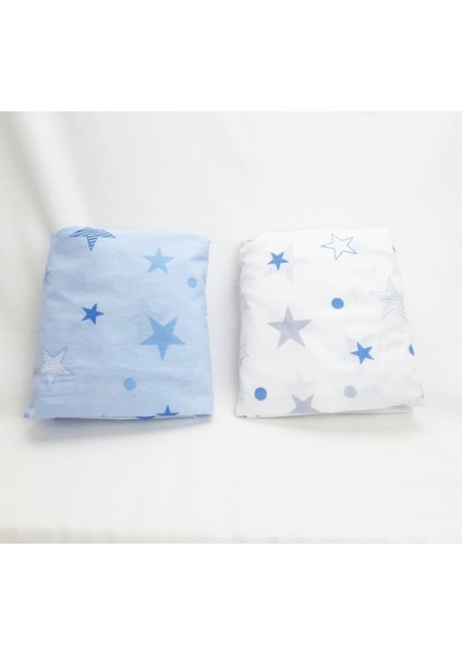 Lastikli Fitted Bebek Çarşafı 2'li Paket