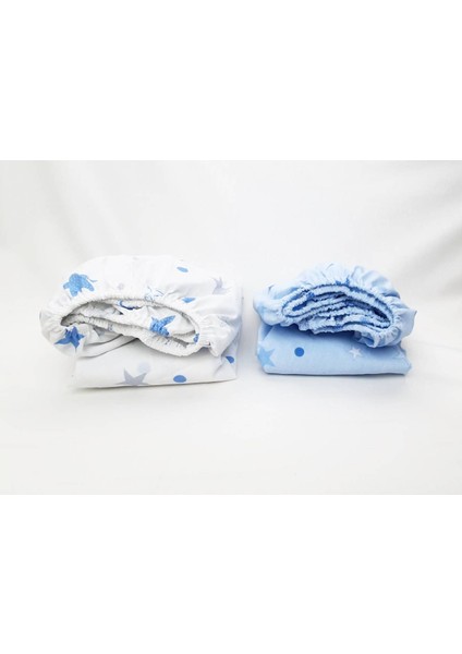 Lastikli Fitted Bebek Çarşafı 2'li Paket modelleri