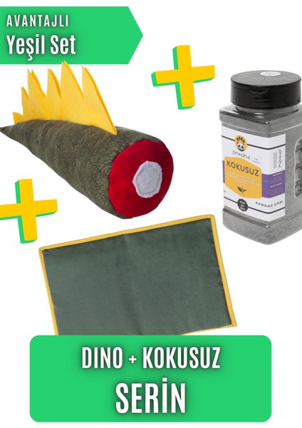 Avantajlı Yeşil Set ( Serin - Dino - Kokusuz )