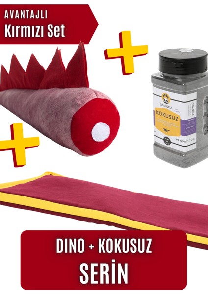 Avantajlı Kırmızı Set ( Serin - Dino - Kokusuz )