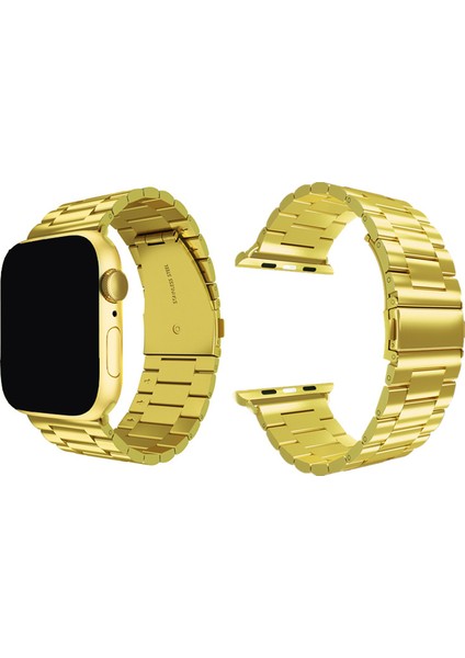 Apple Watch 42-44-45-49 mm 1 2 3 4 5 6 7 8 Se Ultra Tam Uyumlu Klasik Çelik Kordon modelleri