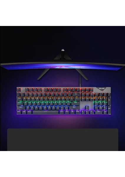 USB Oyun Rgb Mekanik Klavye (Yurt Dışından)