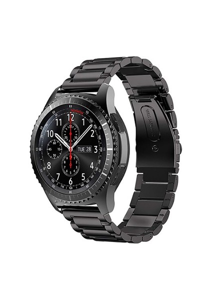Huawei Watch Gt 3 (42MM) / Huawei Watch Gt 2 (42MM) Tam Uyumlu 20 mm Klasik Çelik Kordon