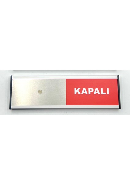 Açık - Kapalı Tabelası Sürgülü Kapı Yönlendirme Levhası Xl fiyatları