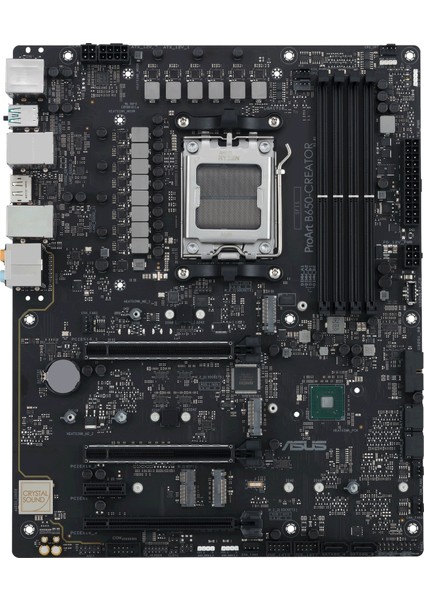 Proart B650-Creator Amd B650 Am5 Ddr5 6400 Dp Hdmı 4X M2 Usb3.2 Wifi 6E + Bt Aura Rgb 2.5Gbit Lan Atx (Proart B650-Creator) Anakart