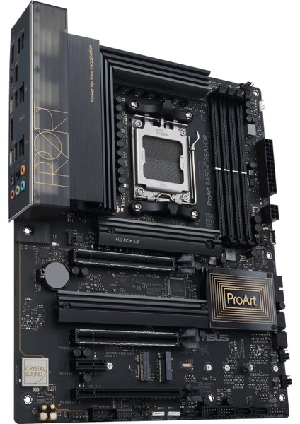 Proart B650-Creator Amd B650 Am5 Ddr5 6400 Dp Hdmı 4X M2 Usb3.2 Wifi 6E + Bt Aura Rgb 2.5Gbit Lan Atx (Proart B650-Creator) Anakart