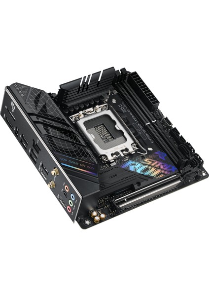Rog Strıx B760-I Gamıng Wıfı Intel B760 Lga1700 Ddr5 7600 Dp Hdmı 2X M2 Usb3.2 Ax Wifi + Bt Aura Rgb 2.5Gbit Lan Mini Itx (Rog Strıx B760-I Gamıng Wıfı) Anakart